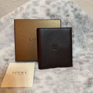 Loewe Dark Brown Bifold Wallet – Like New / Pristine Condition P0299